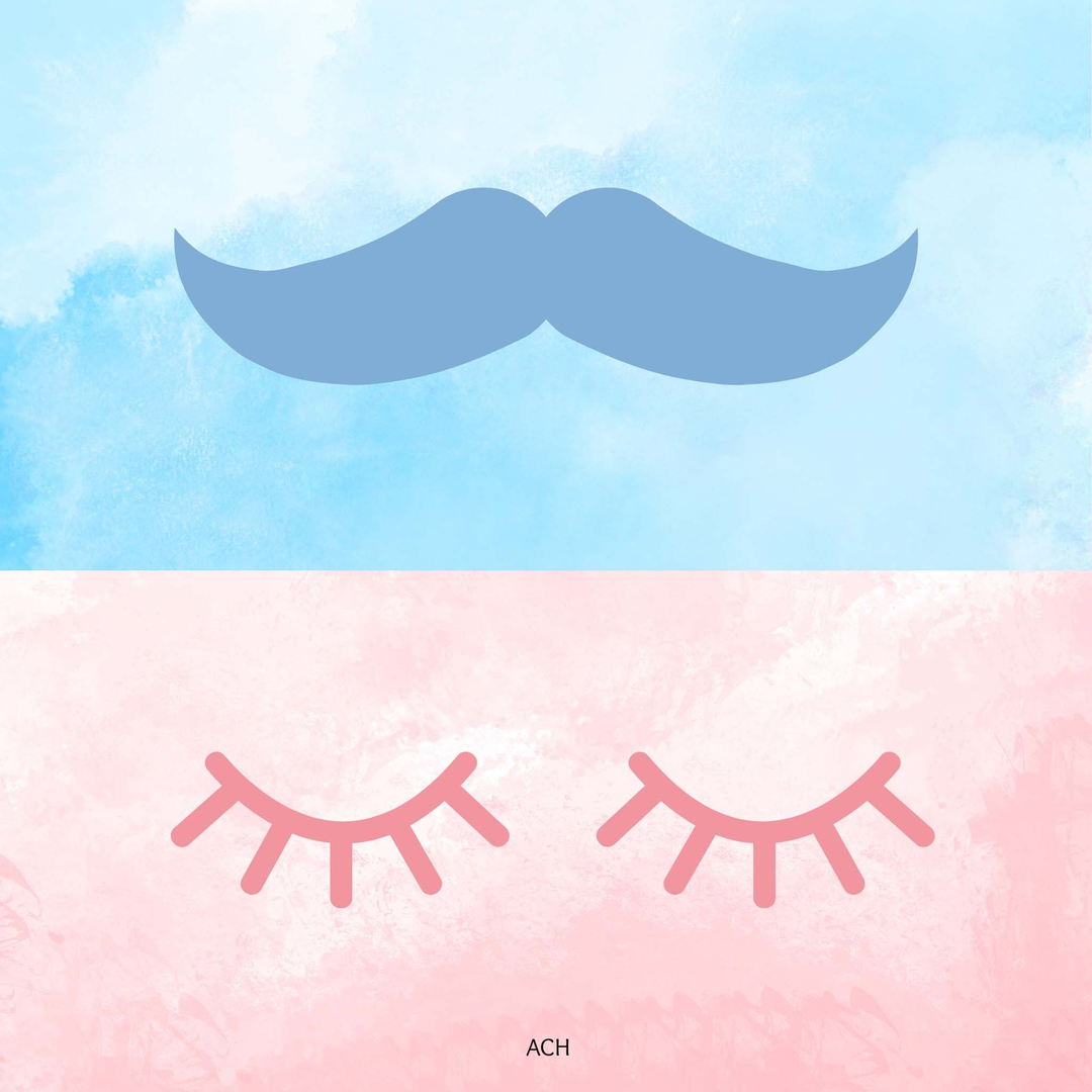 Staches or Lashes