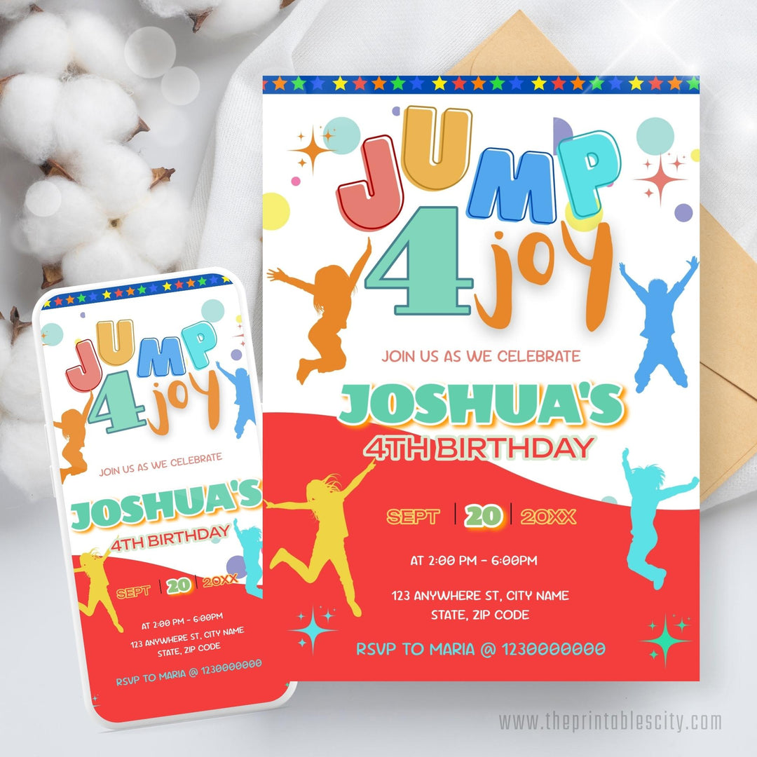 Jump 4 Joy Trampoline Theme