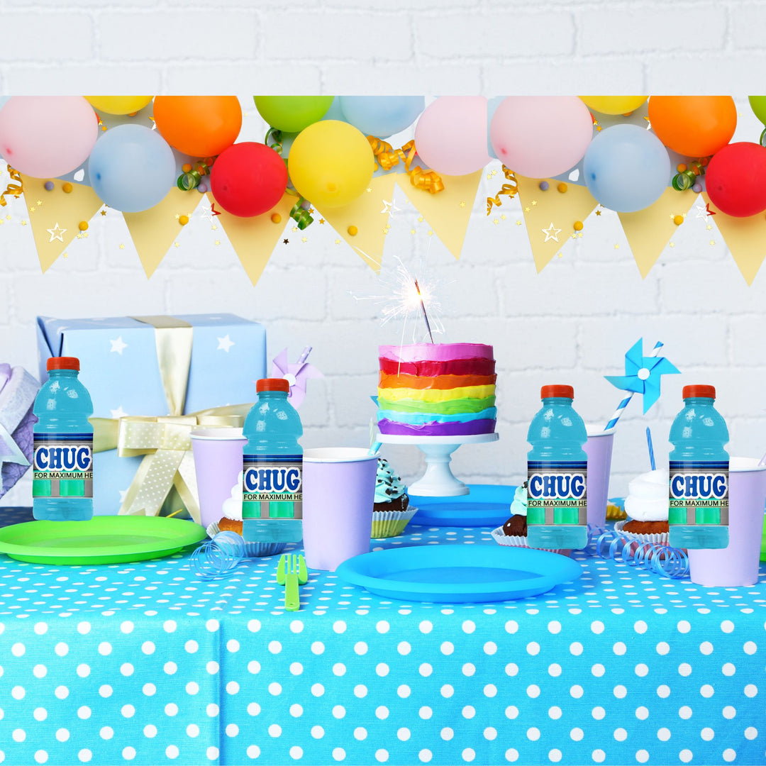 Chug Jug Gatorade Labels for Fortnite Party Favor