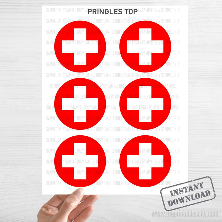Bandage Labels for Fortnite Birthday Party Favor
