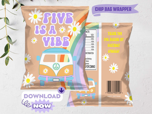 Groovy Chip Bag Wrapper