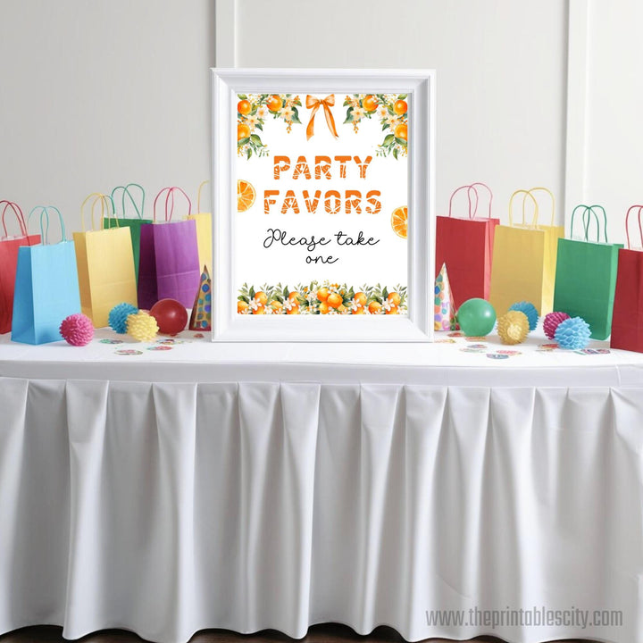 Editable Little Cutie Custom Sign Template for Baby Shower